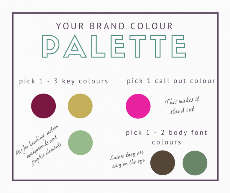 Creating a Colour Palette for your Brand