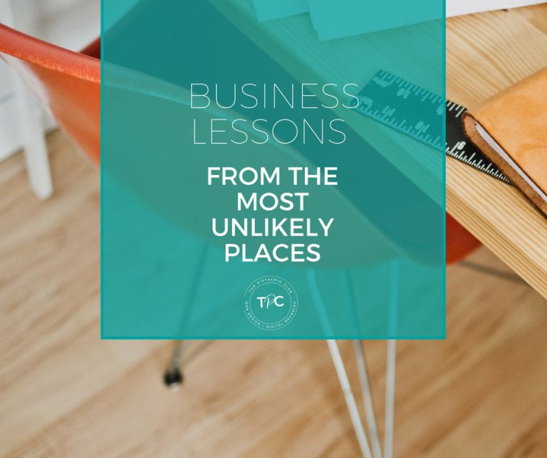 Business Lesson from the most unlikely places