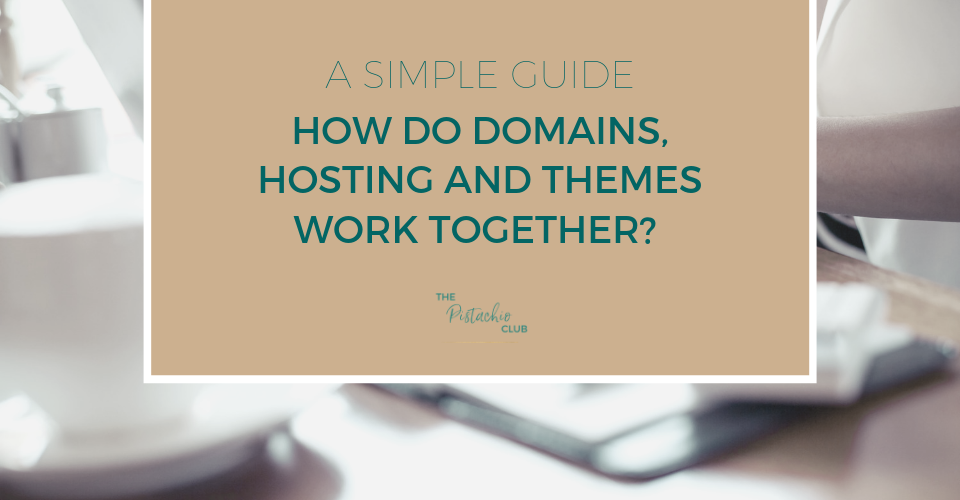 A SIMPLE GUIDE. How do Domains, Hosting and Themes work together
