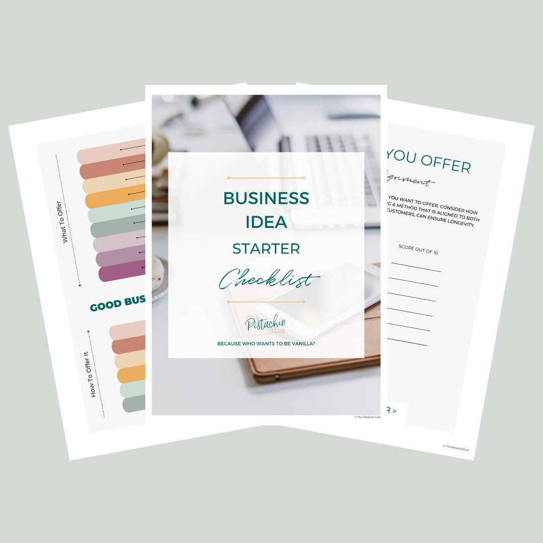 Business Idea Starter Checklist Image